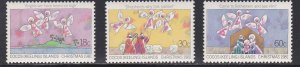 Cocos Islands # 75-77, Christmas Carols, NH, 1/2 Cat.