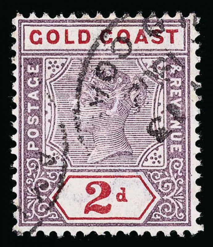 Gold Coast Scott 28 Gibbons 27b Used Stamp