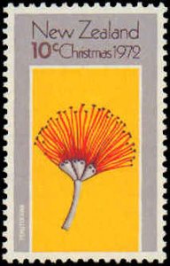 New Zealand #504-506, Complete Set(3), 1972, Christmas, Art, Never Hinged