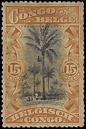BELGIAN CONGO   #43 MH (1)