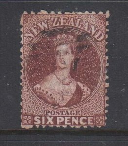 New Zealand FFQ Chalon 6d SG 122 FU