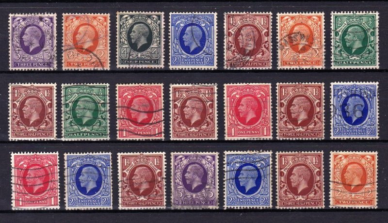 Great Britain Used Set Pack 1