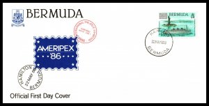 Bermuda 507 U/A FDC