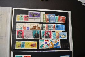 GERMANY DDR 1962 YEAR SET USED  591-633 + B's   + souv sheet not pictured
