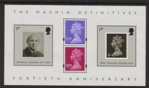 MS2743 2007 40th Anniversary Machin miniature sheet UNMOUNTED MINT/MNH 