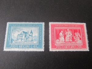 Vatican 1964 Sc 395-96 set MH