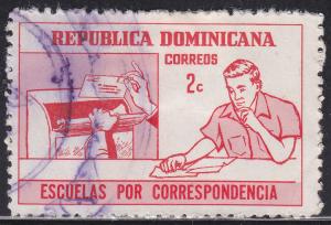 Dominican Republic 703 Publicity for Correspondence 1972