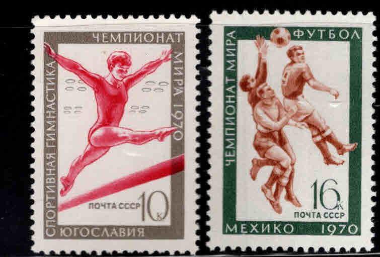 Russia Scott 3745-3746 MNH** stamps