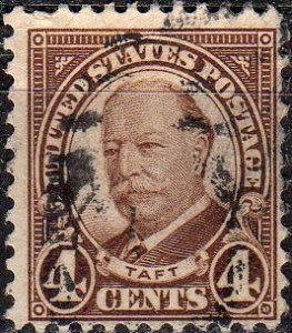 United States 685 - Used - 4c William H. Taft (1930) (5)