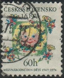 Czechoslovakia#1944 - Child - Used