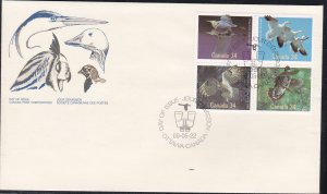 Canada # 1098a, Indigenous Birds, First Day Cover