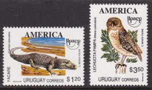 Uruguay, Fauna, Birds, Animals, AMERICA MNH / 1993