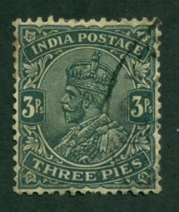India 1911 #80 U SCV (2022)=$0.30