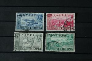 Ethiopia 1952. SG439/40 & 442/43. 'Celeb of Federation. UNH