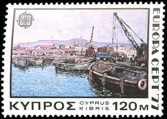 Cyprus #475-477 Never Hinged Complete Set(3), 1977, Europa, Never Hinged