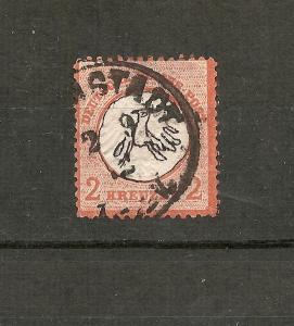 Germany 1872 Small Shield #8 Cancelled