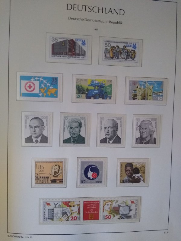 collection in album Germany DDR CV $3337