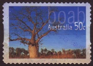 Australia 2005 Sc#2419 50c Boab Tree, Trees, Flora USED.