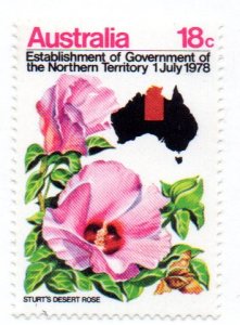 AUSTRALIA 681 MNH BIN $.40 FLOWERS