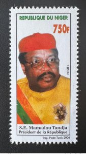 2006 Niger Mi. 1998 S.E. Mamadou Tandja President of the Republic MNH 1 val.-