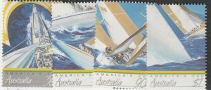 AUSTRALIA #1011-4 MINT NEVER HINGED COMPLETE