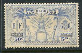 British New Hebrides #45 Mint