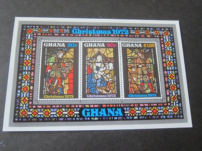 Ghana 1972 Sc 471a Christmas Religion set MNH