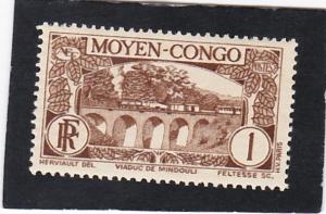 Middle Congo,  #  65   unused