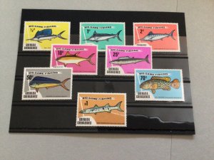 Big Game Fishing Grenada Grenadines mint never hinged stamps Ref 64681