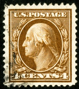 US Stamps # 334 Used Jumbo Light Cancel One in A Million 