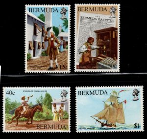 BERMUDA Scott 445-448 MNH** Printing Press and Mailt set