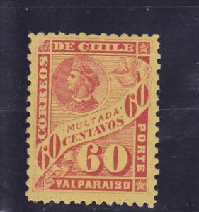 Chile  Scott#  J28  MH