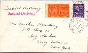 1951 - Special Delivery Mail - Springfield, Mass - F33800