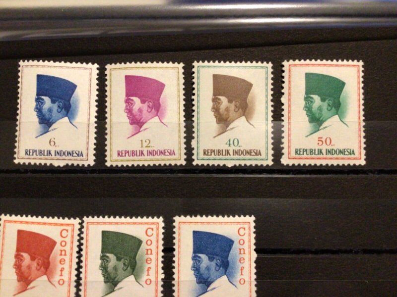 Indonesia  Republic President Sukarno 1964-1966 mnh stamps for collecting A9968