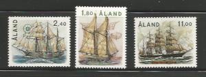 Aland MNH sc# 31-3 Sailing Ships 2014CV $16.50