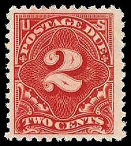 U.S. POSTAGE DUE J62  Mint (ID # 34113)
