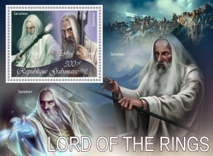 Stamps. Cinema. The Lord of the Rings 2021 year 6 sheets perforated MNH**