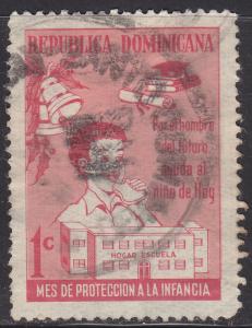 Dominican Republic RA40 Postal Tax Stamp 1968