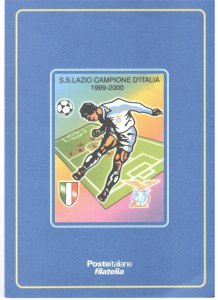 1999-2000 Italy - Republic, Folder Stamps - Lazio Champion of Italy - MNH **