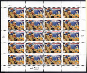 US Mint Sheet. Scott # 3147, MNH, Face = $ 6.40, Lot 230816 -01