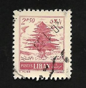 Lebanon 1957 - U - Scott #309