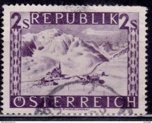 Austria 1947-48, St. Christof am Arlberg, 2s, sc#513, used