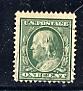 Scott # 331   used   Washington  Franklin  Issue  1908