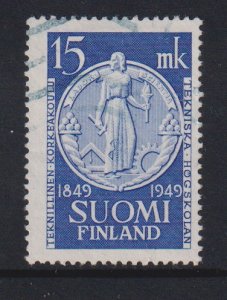 Finland    #288  used  1949  technical high school