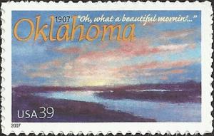 # 4121 MINT NEVER HINGED OKLAHOMA