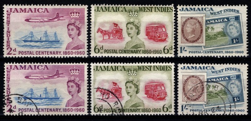 Jamaica 1960 Stamp Centenary, Set [Unused / Used]