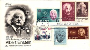 #1774 Albert Einstein COMBO – Artcraft Cachet