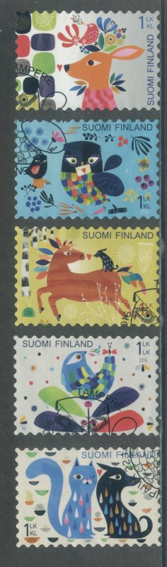 Finland 1508a-e  Used