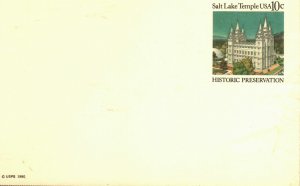 US UX83 MNH Salt Lake Temple Historic Preservation