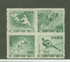 Japan #421a Unused Multiple (Sports)